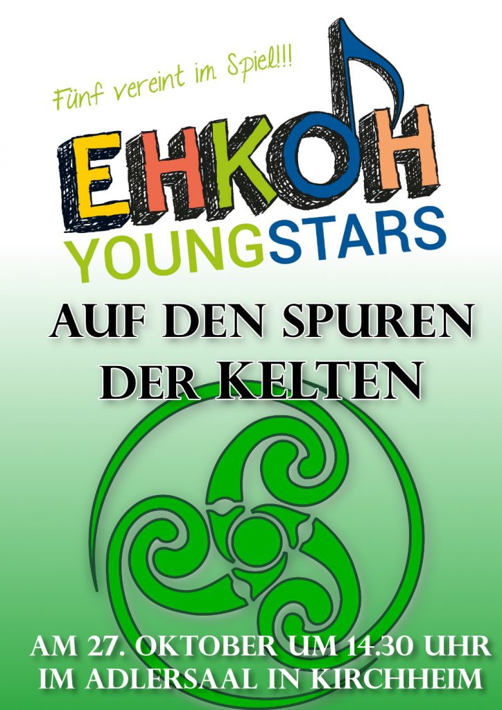 Einladung zum Konzert der EHKOH Youngstars